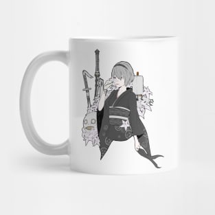 2B Kimono (Nier;Automata) Mug